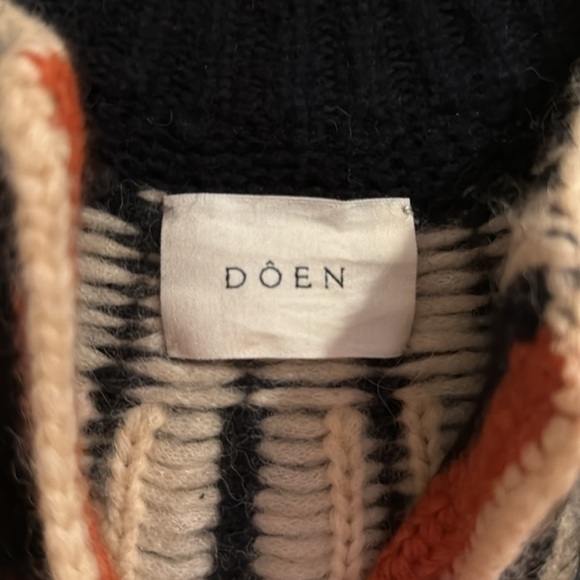 Doen Fair Isle Sweater Size Large - Picture 3 of 5